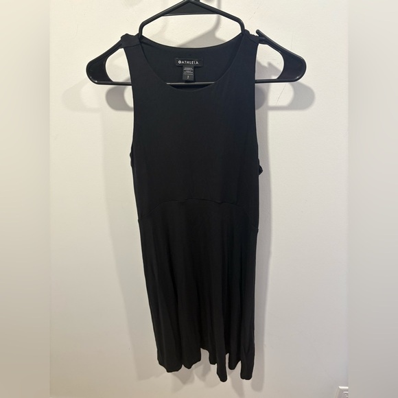 Like new- ATHLETA -Black Sleeveless Santorini Thera Dress - Picture 5 of 10
